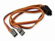 Amass - Servoverlängerungskabel GOLDKONTAKT UNI 30 cm, 2 Stück