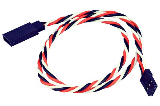 Amass-Servoverlängerungskabel GOLDKONTAKT UNI 45 cm, verdrillt